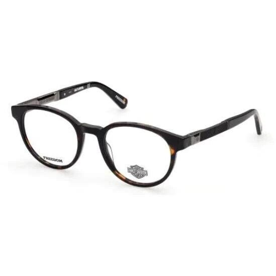 Harley Davidson HD 9015 052 Circle Dark Havana Eyeglasses