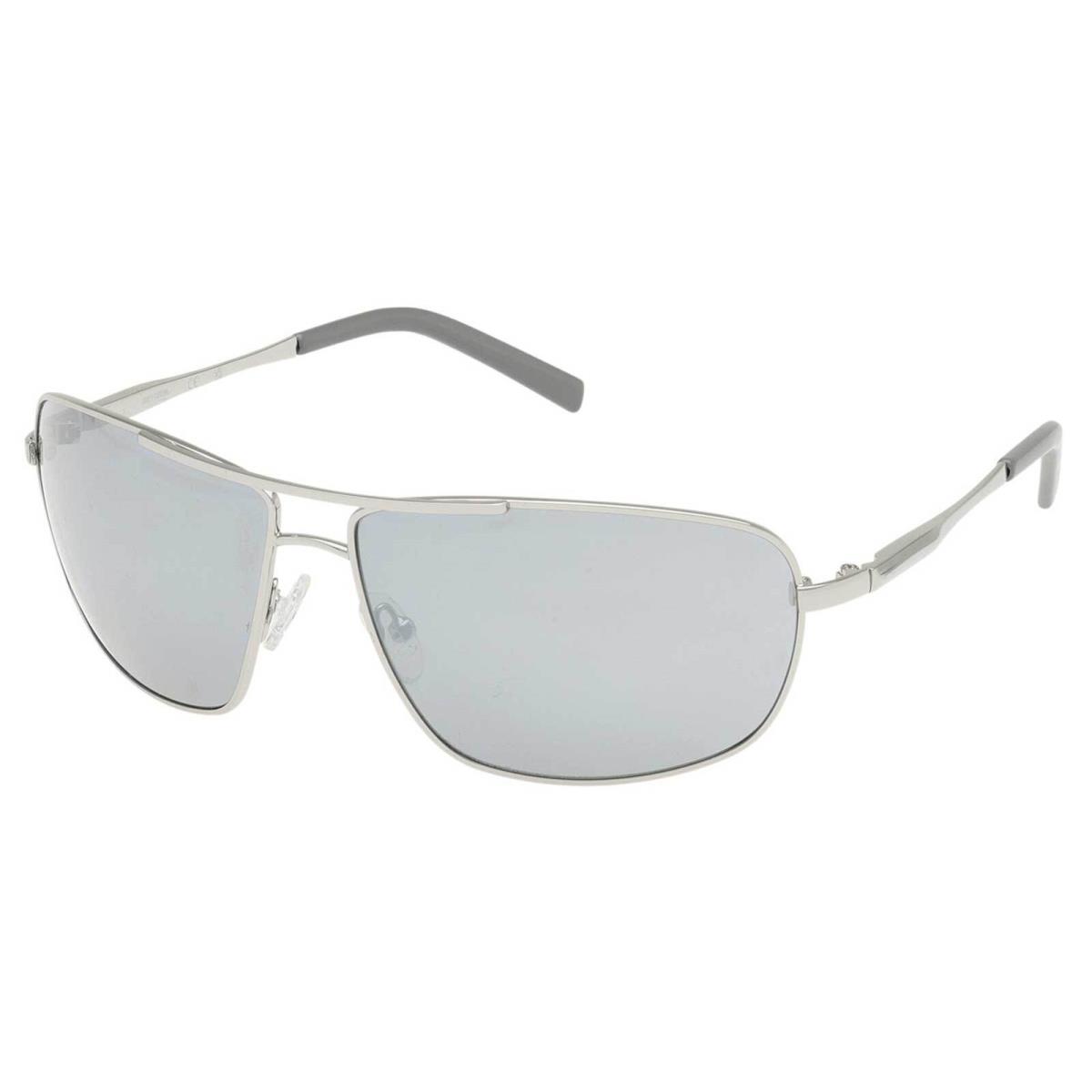 Harley-davidson Men`s Navigator Sunglasses Shiny Grey Frame Smoke Mirror Lens