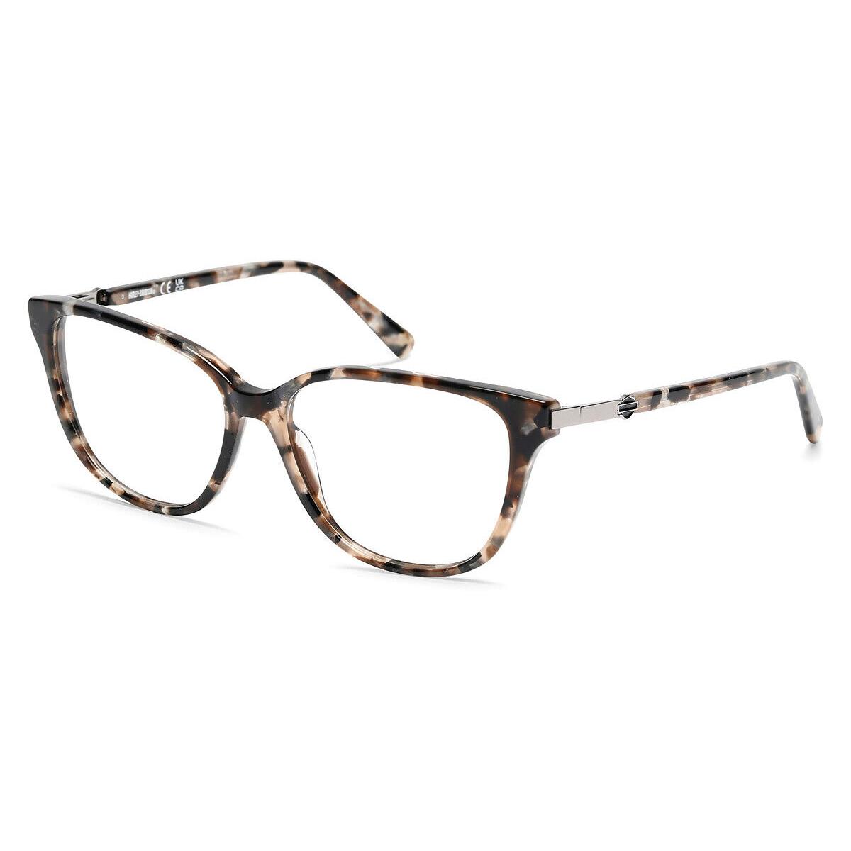 Harley Davidson HD0577 Eyeglasses Light Brown/other 55mm