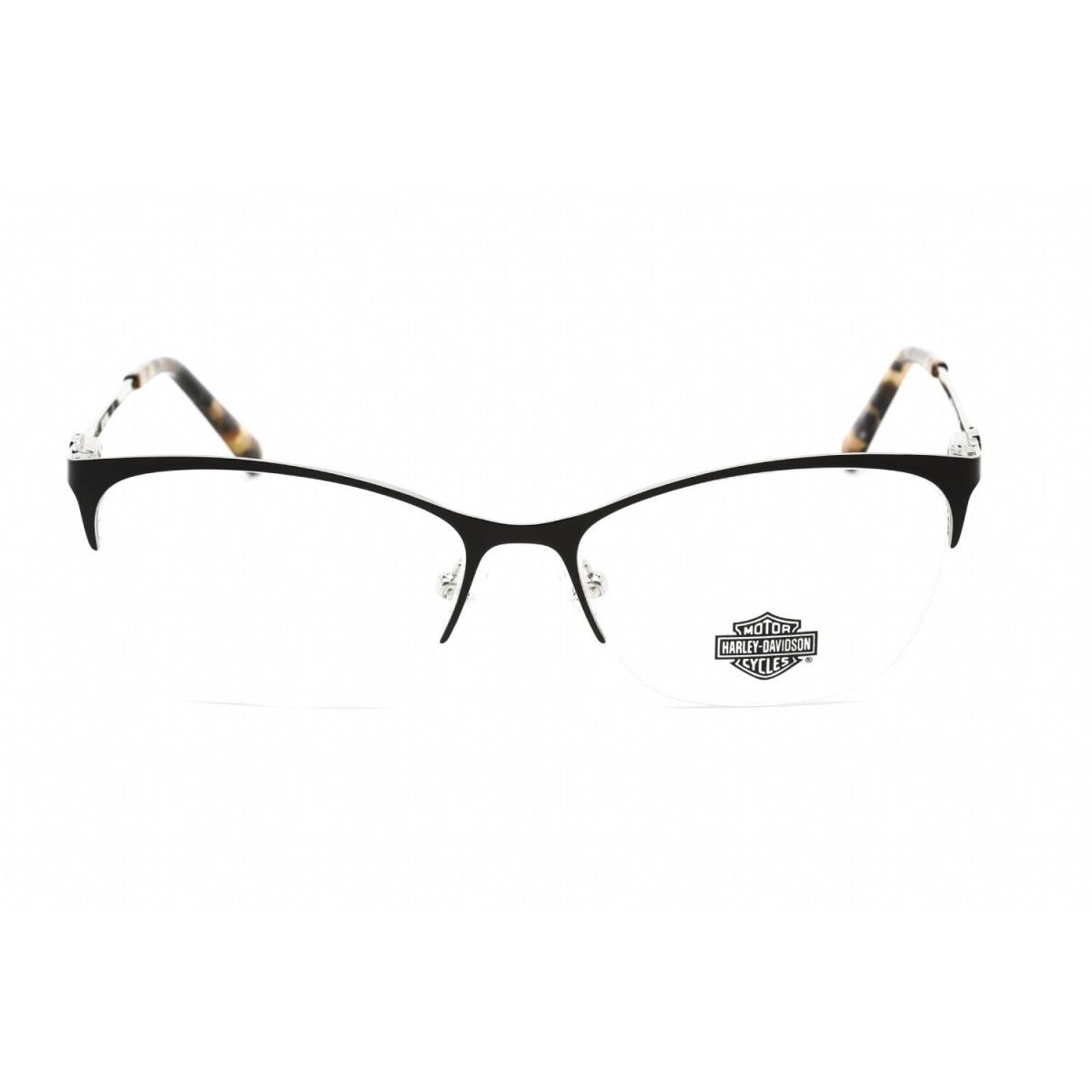 Harley Davidson HD0561 Cat Eye Shiny Black Eyeglasses