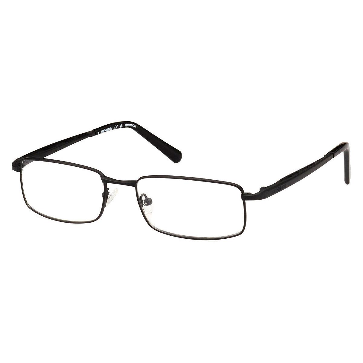 Harley Davidson HD9027 Eyeglasses Men Matte Black 53mm