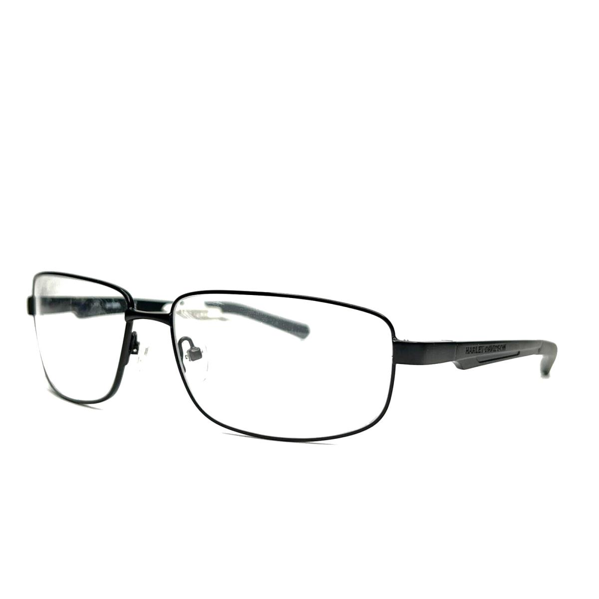 Harley Davidson Eyeglasses HD0911 02C Black Rectangular Mens Frames 60-15-130