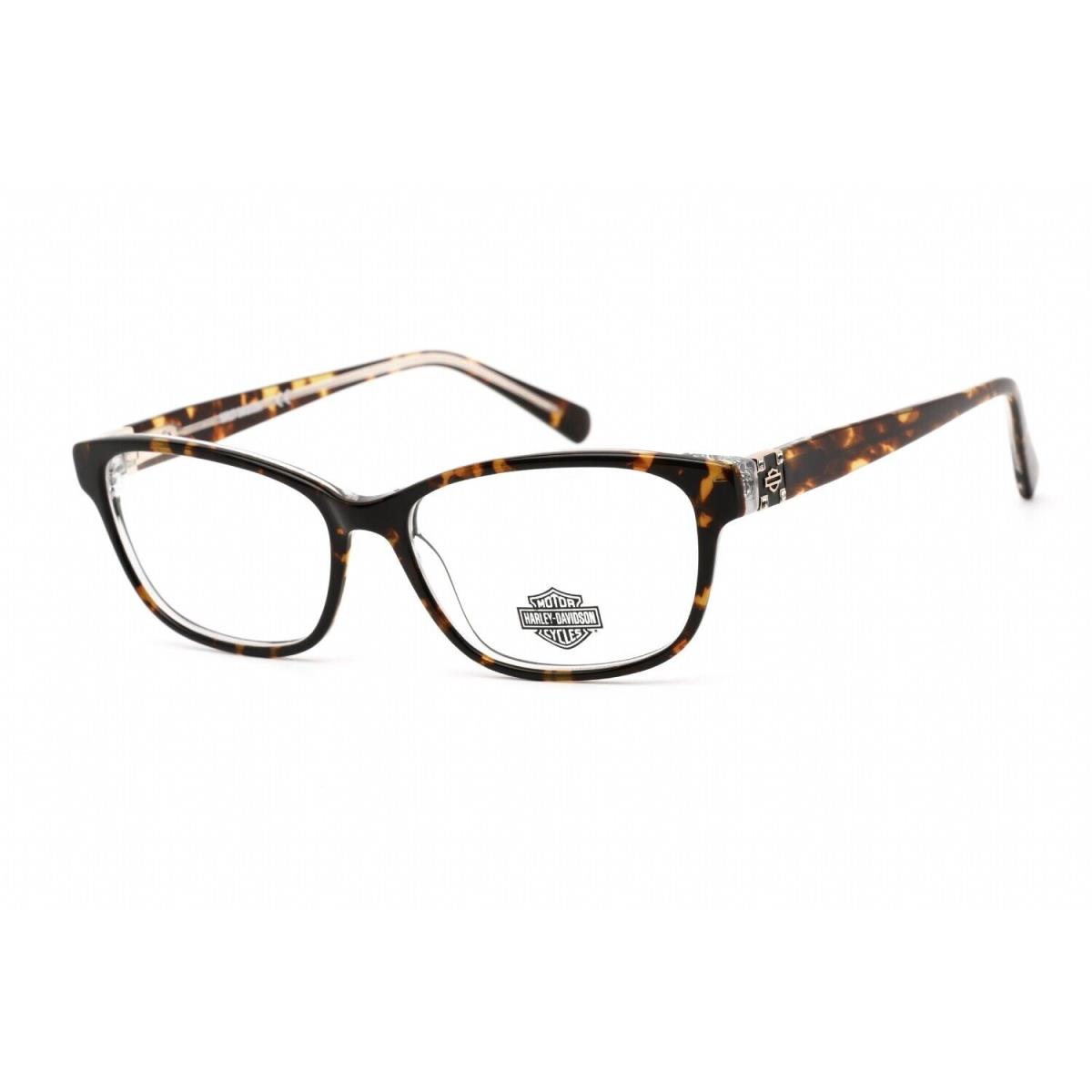 Harley Davidson HD0559 052 Rectangle Dark Havana Eyeglasses