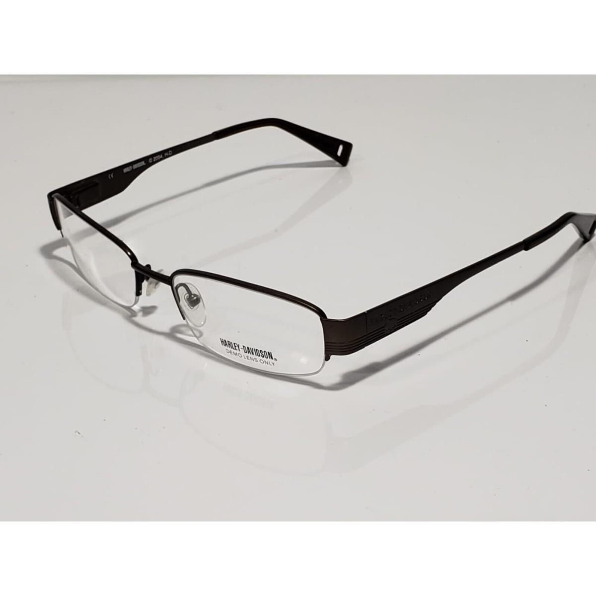 Harley-davidson Half Rimless Eyeglasses Frame 55 18-140