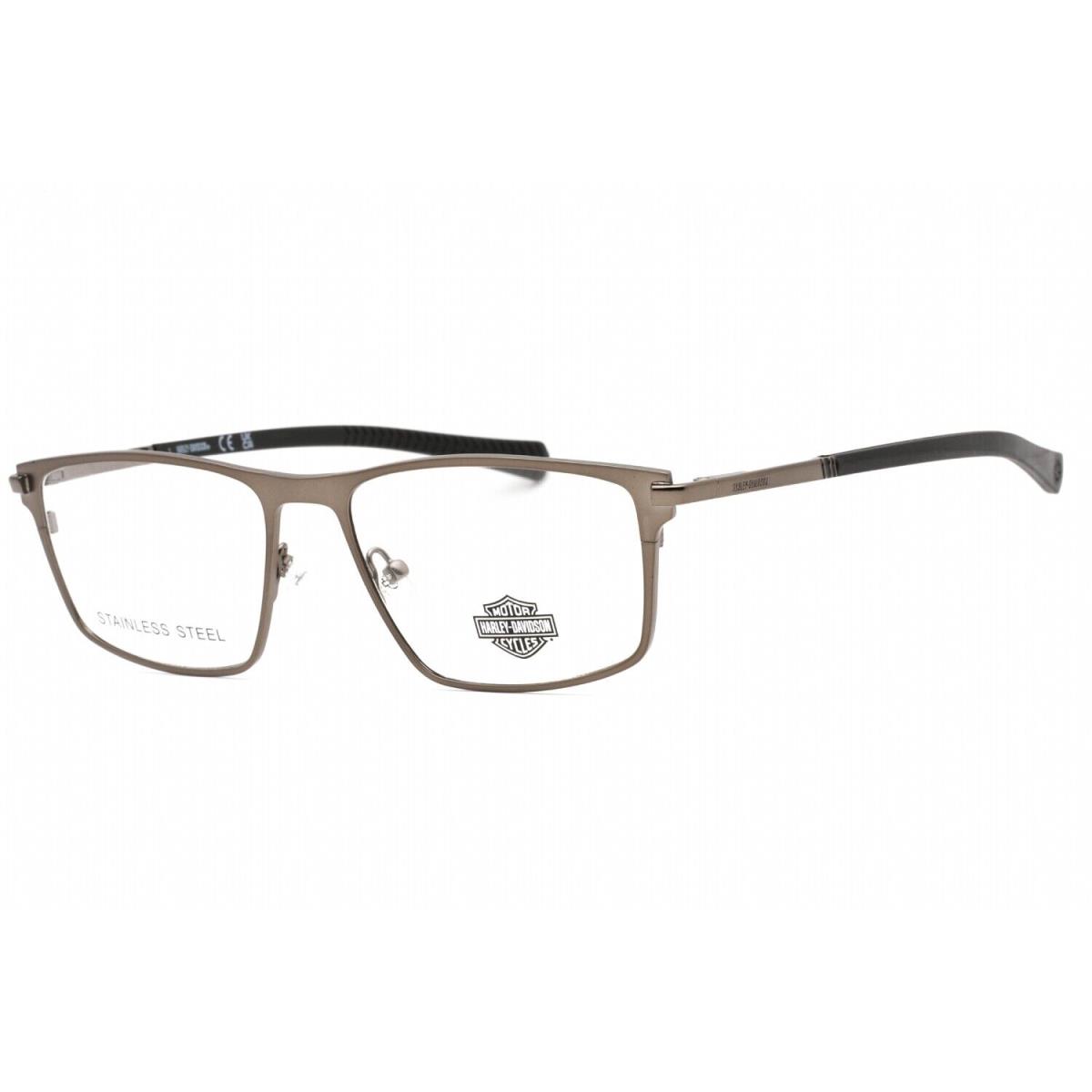 Harley Davidson HD0978-009 Matte Gunmetal Eyeglasses - Frame: matte gunmetal