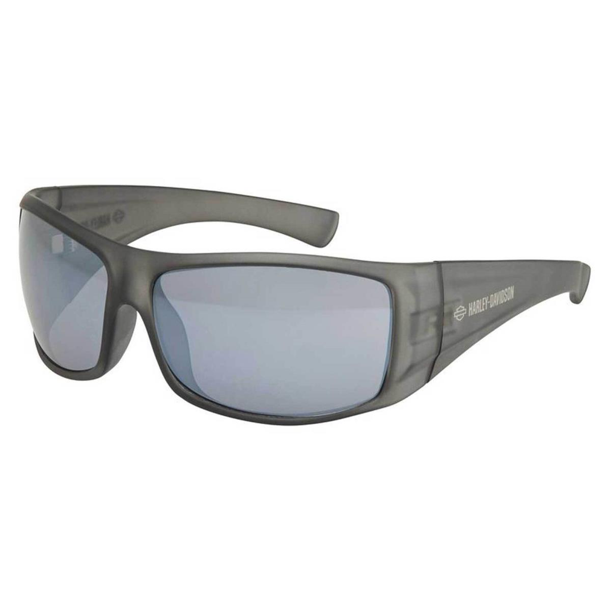 Harley-davidson Men`s Workout Gray Smoke Mirror Performance Riding Sunglasses