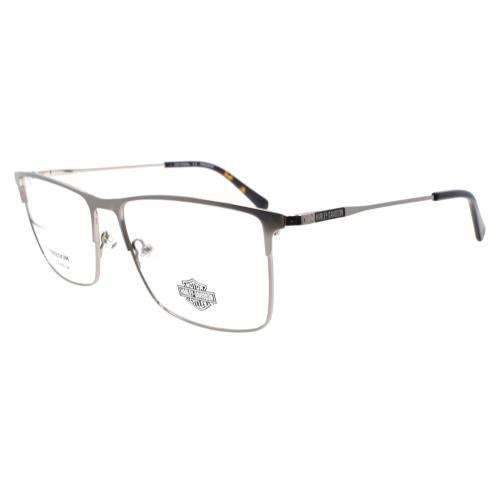 Harley Davidson HD9018 011 Men`s Eyeglasses Titanium Large 60-16-150 Nickelt