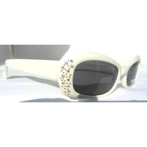 Hds Harley Davidson Sunglasses Rhinestone 459 White