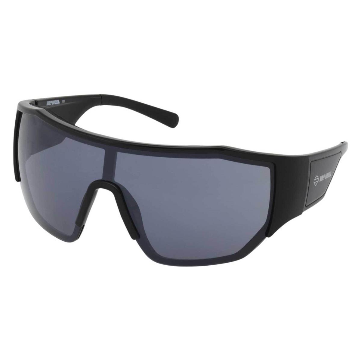 Harley-davidson Men`s Fixed Foam Riding Sunglasses Shiny Black/smoke Lens