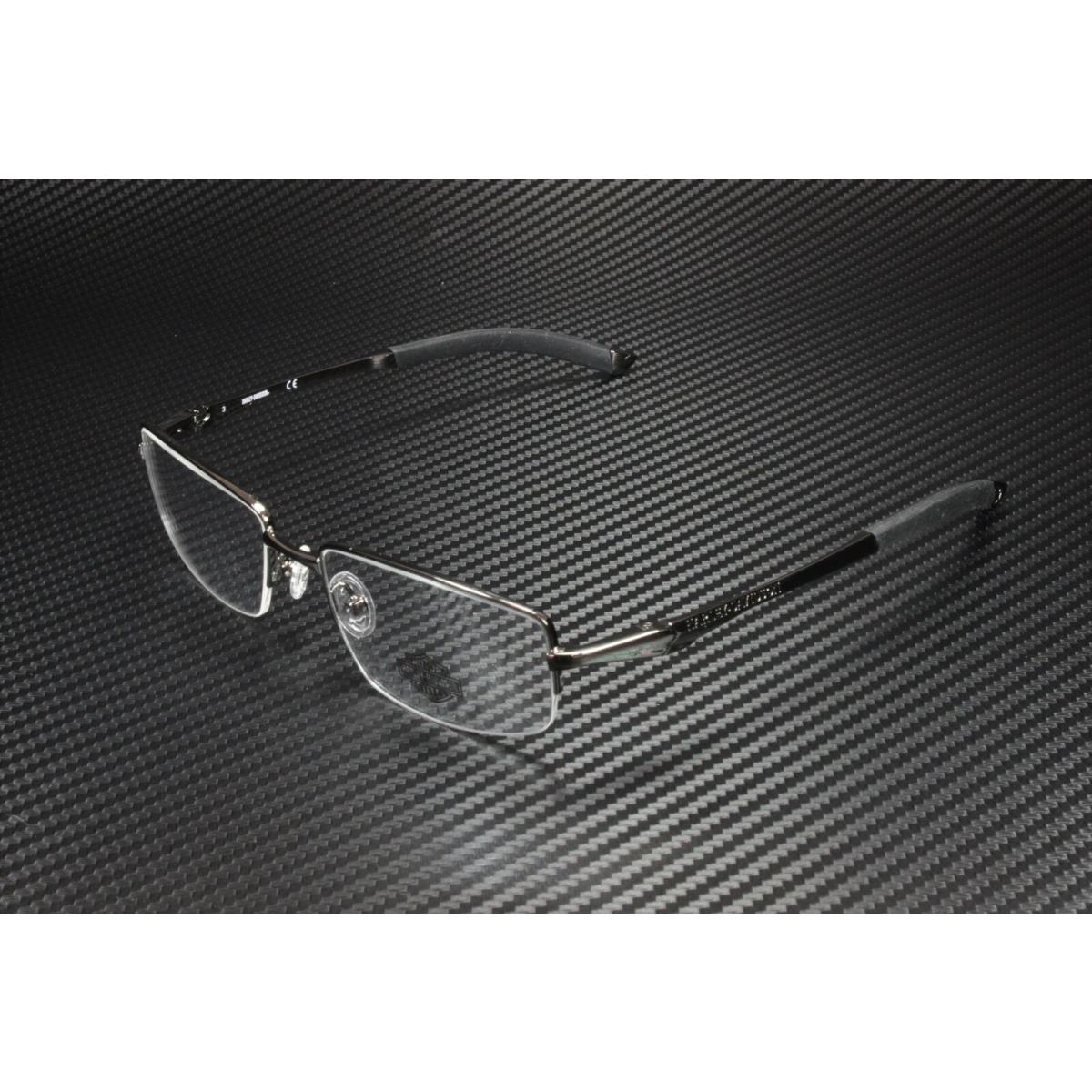 Harley-davidson HD0365 J14 Metal Clear Lens Metal 53 mm Men`s Eyeglasses