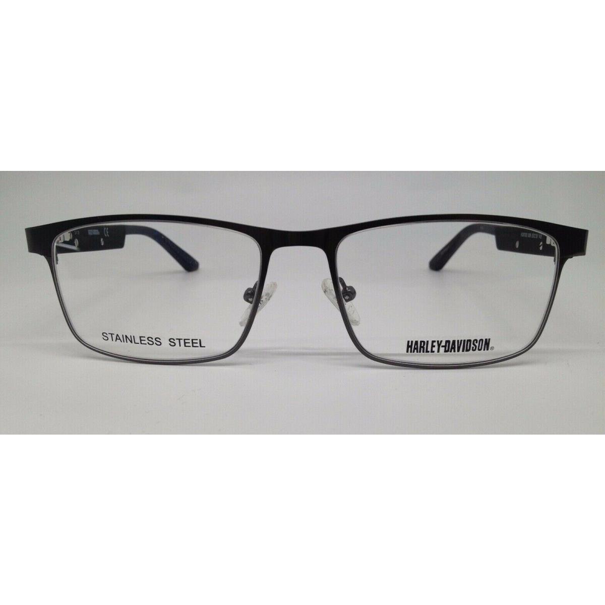 Harley Davidson HD0782 Gunmetal/black 009 Eyeglasses Frame 55-18-145 RX