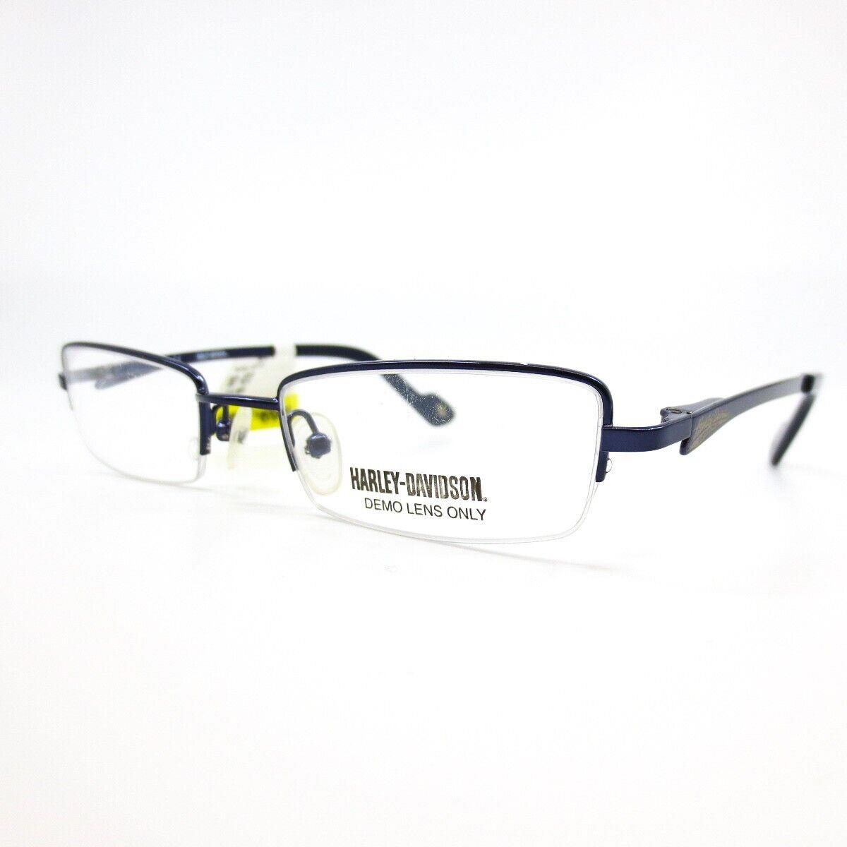 Harley-davidson Kids Eyeglasses Frames HD 433 NV Navy Blue Rectangular 47-18-130