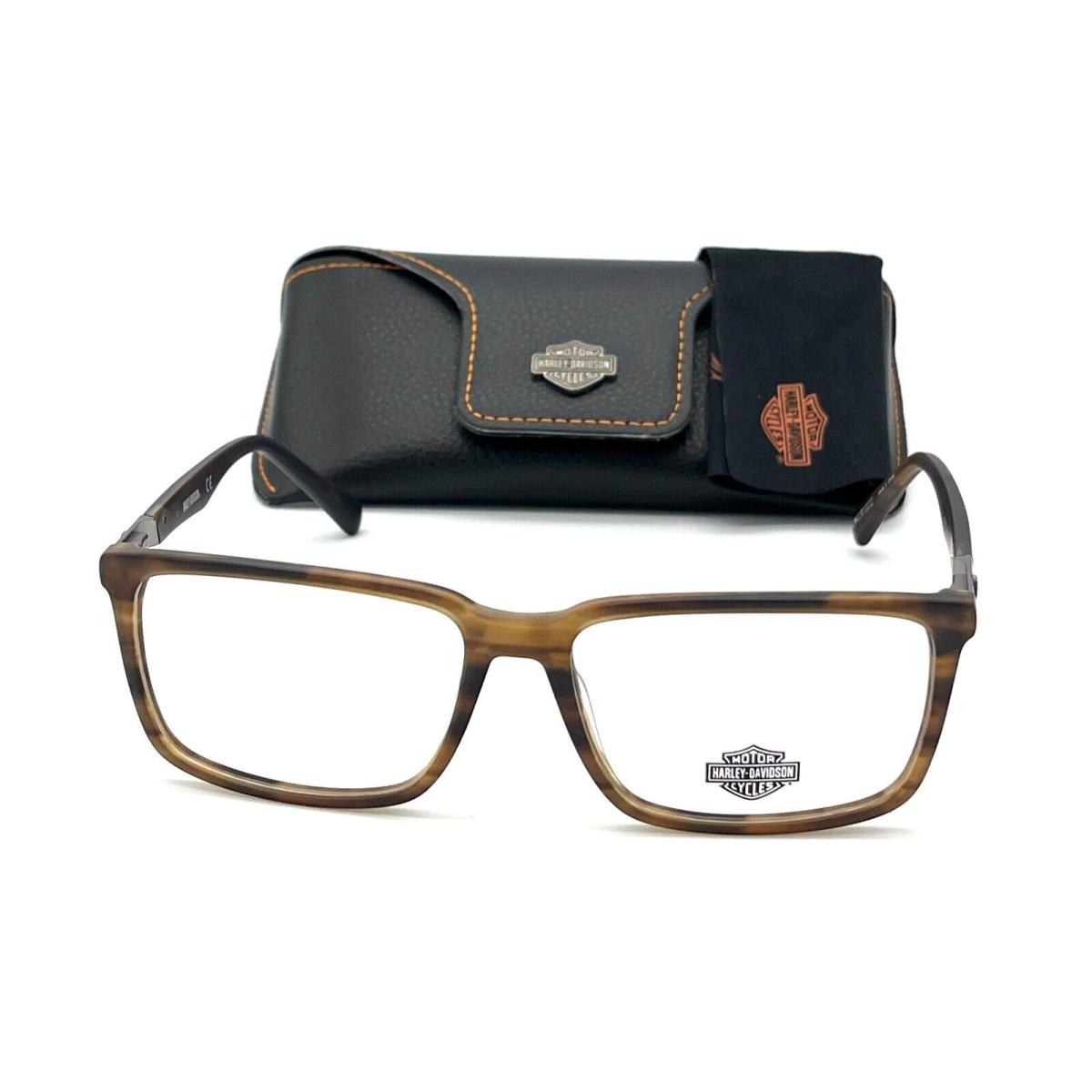 Harley Davidson HD0906 046 Tortoise / Demo Lens 59mm Eyeglasses