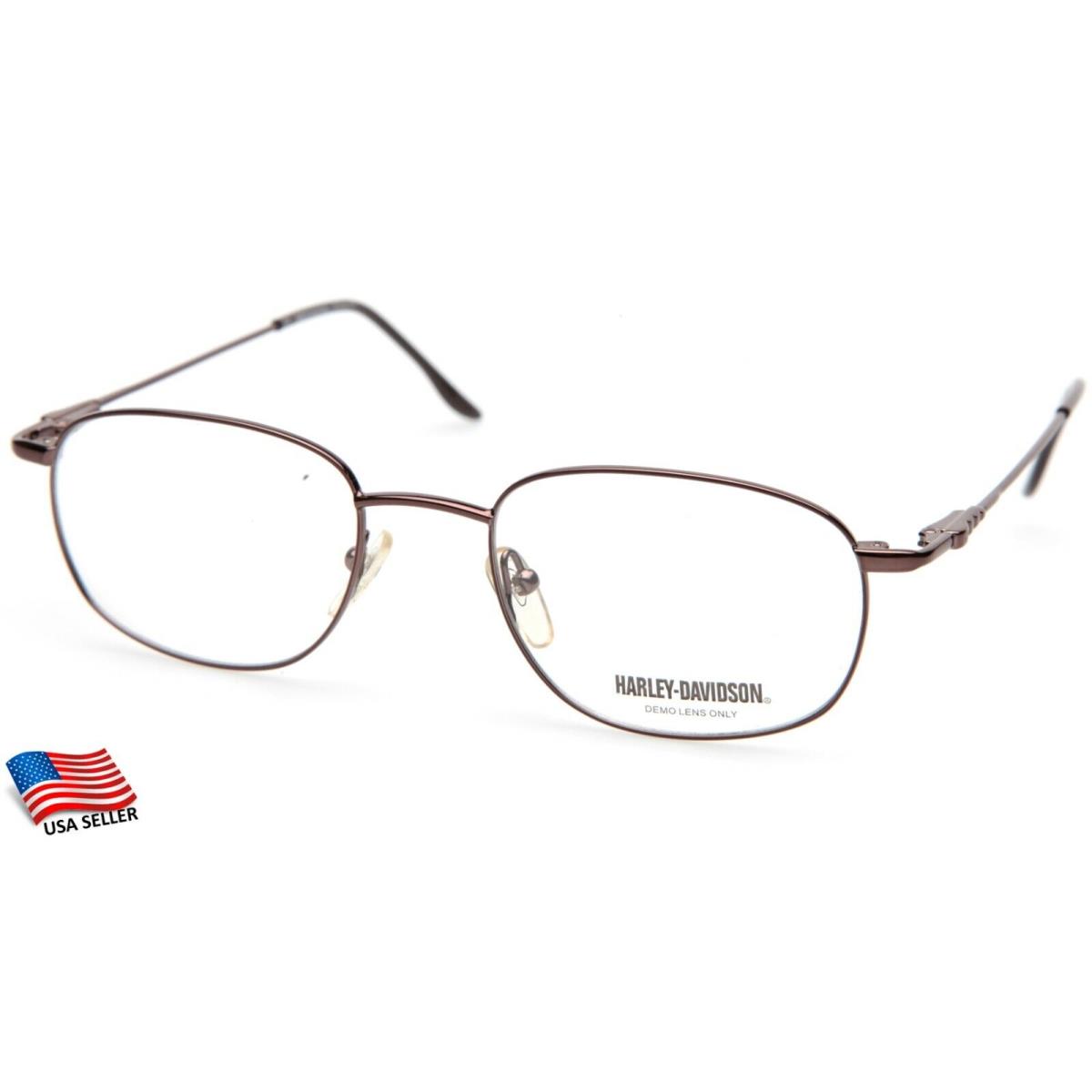 Harley-davidson HD 232 Brn Brown Eyeglasses Frame HD232 51-19-145 B37mm