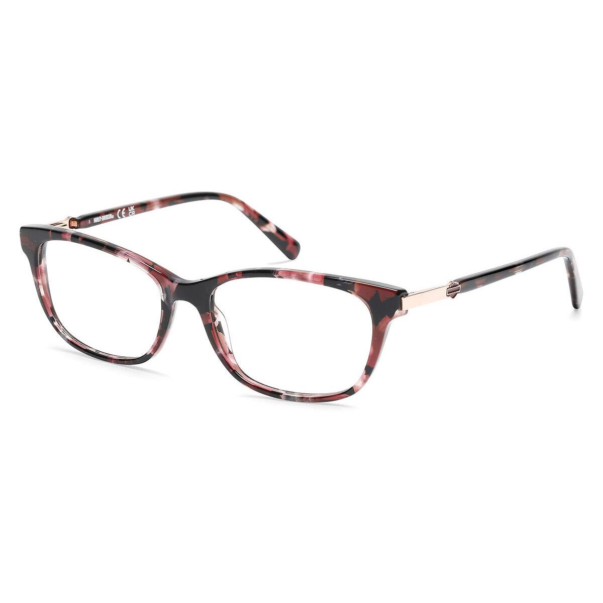 Harley Davidson HD0578 Eyeglasses Women Bordeaux/other 53mm