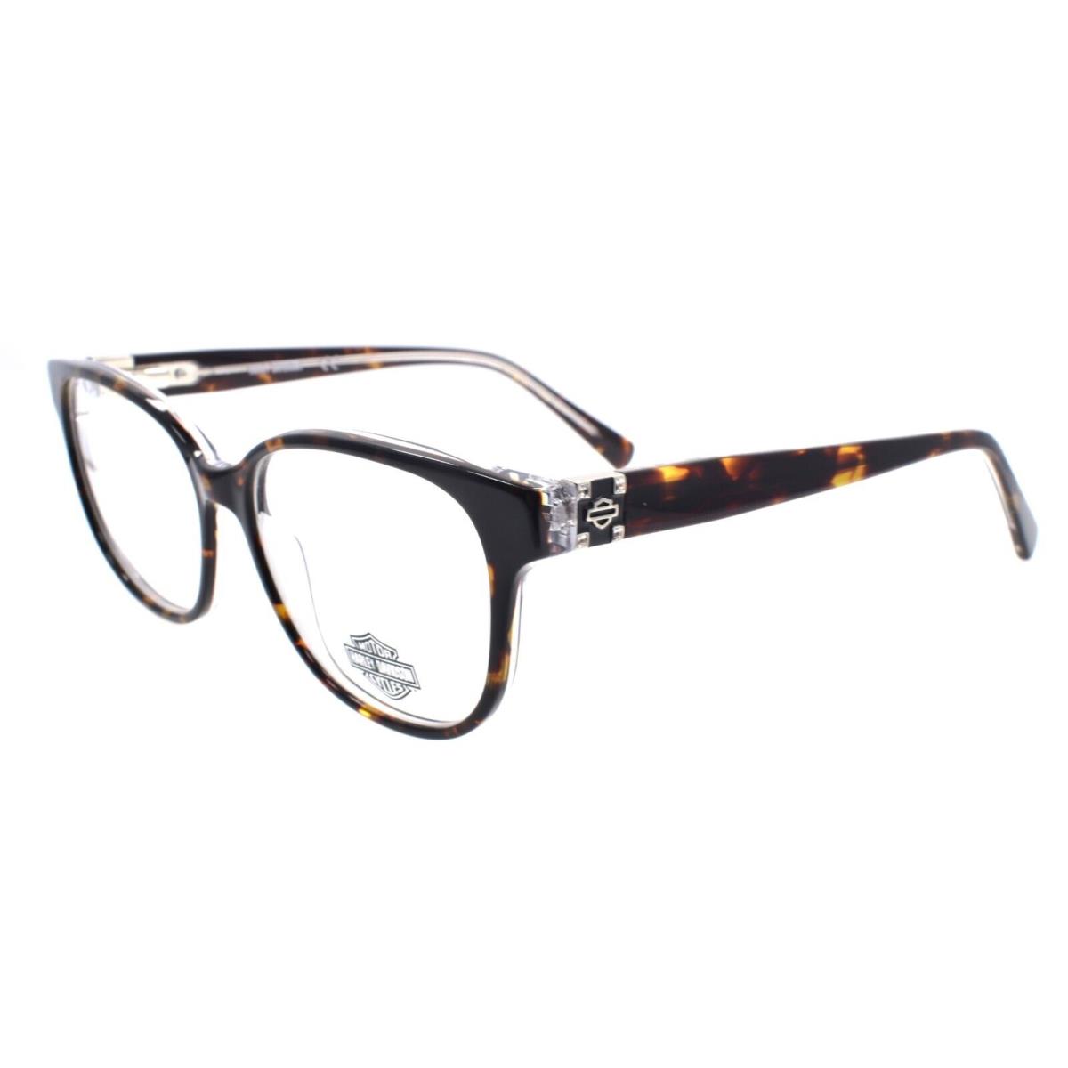 Harley Davidson HD0558 052 Women`s Eyeglasses Frames 51-15-145 Dark Havana