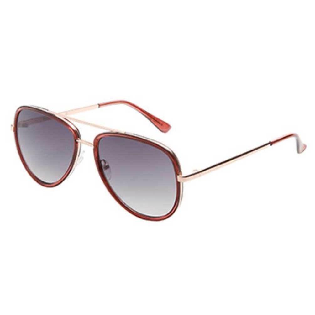 Harley-davidson Women`s Pilot Metal Sunglasses Shiny Pink Gold Frames