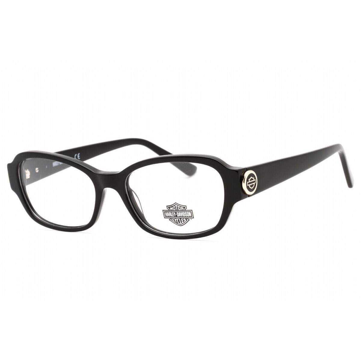 Harley Davidson HD0567-001 Shiny Black Eyeglasses