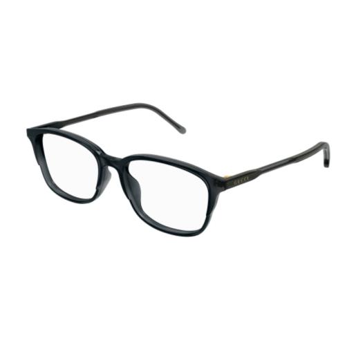 Gucci GG1610OA 002 Grey Soft Square Men`s Eyeglasses