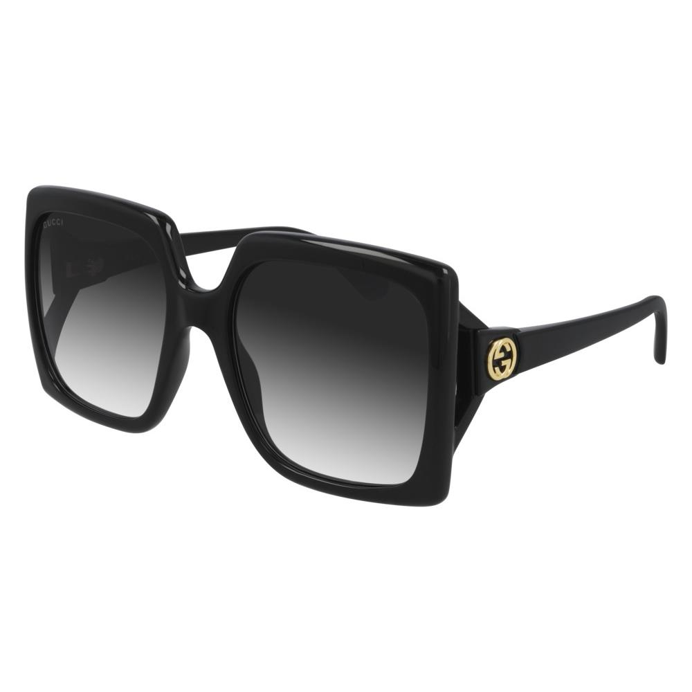 Gucci GG0876S 001 Black-grey Gradient Women`s Sunglasses 60MM