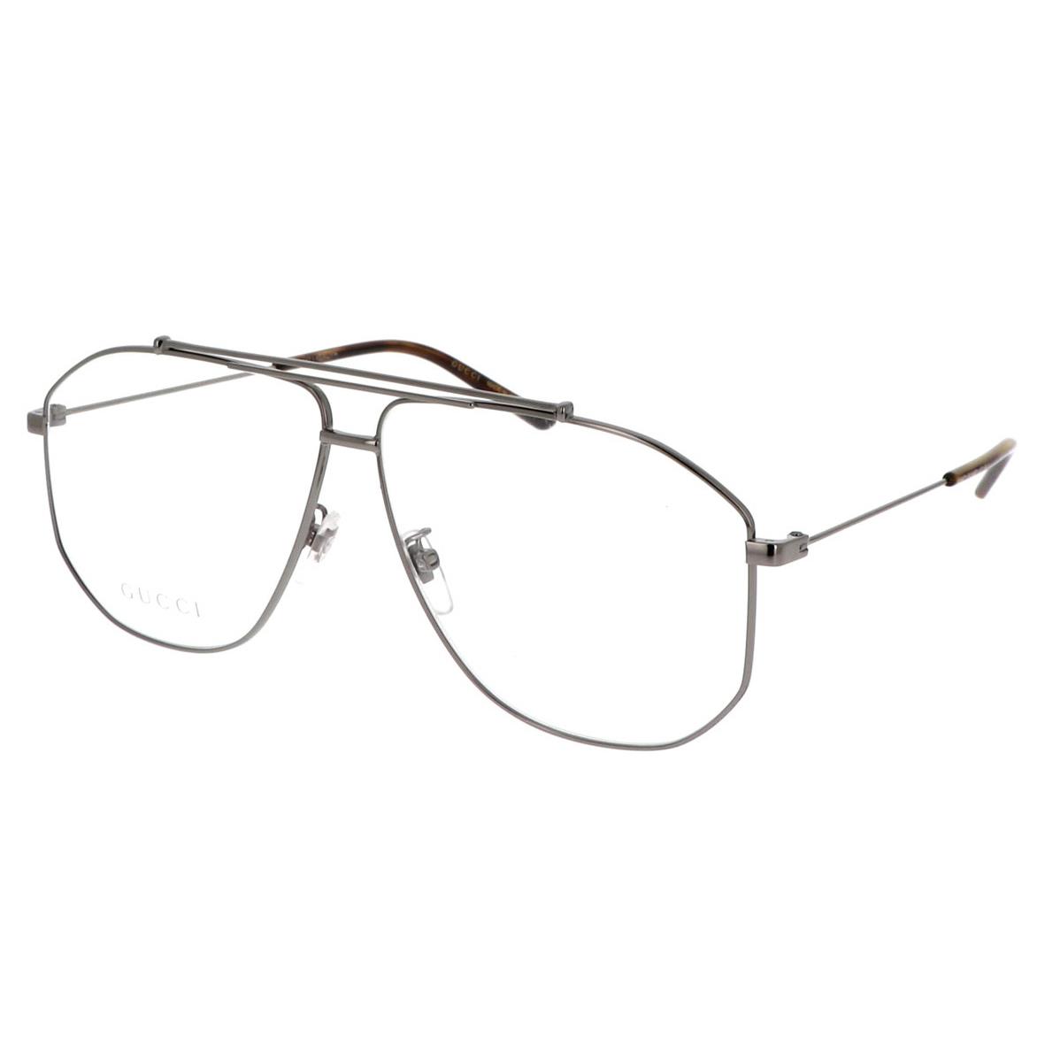 Gucci Eyeglasses GG0441O 001 63 Ruthenium Optical Frame