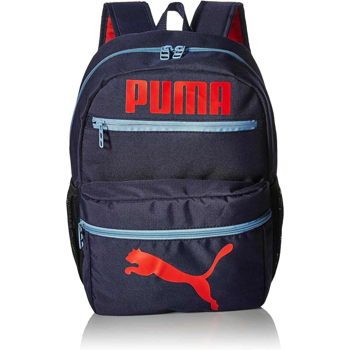 Puma Kids` Meridian Backpack Navy/Red