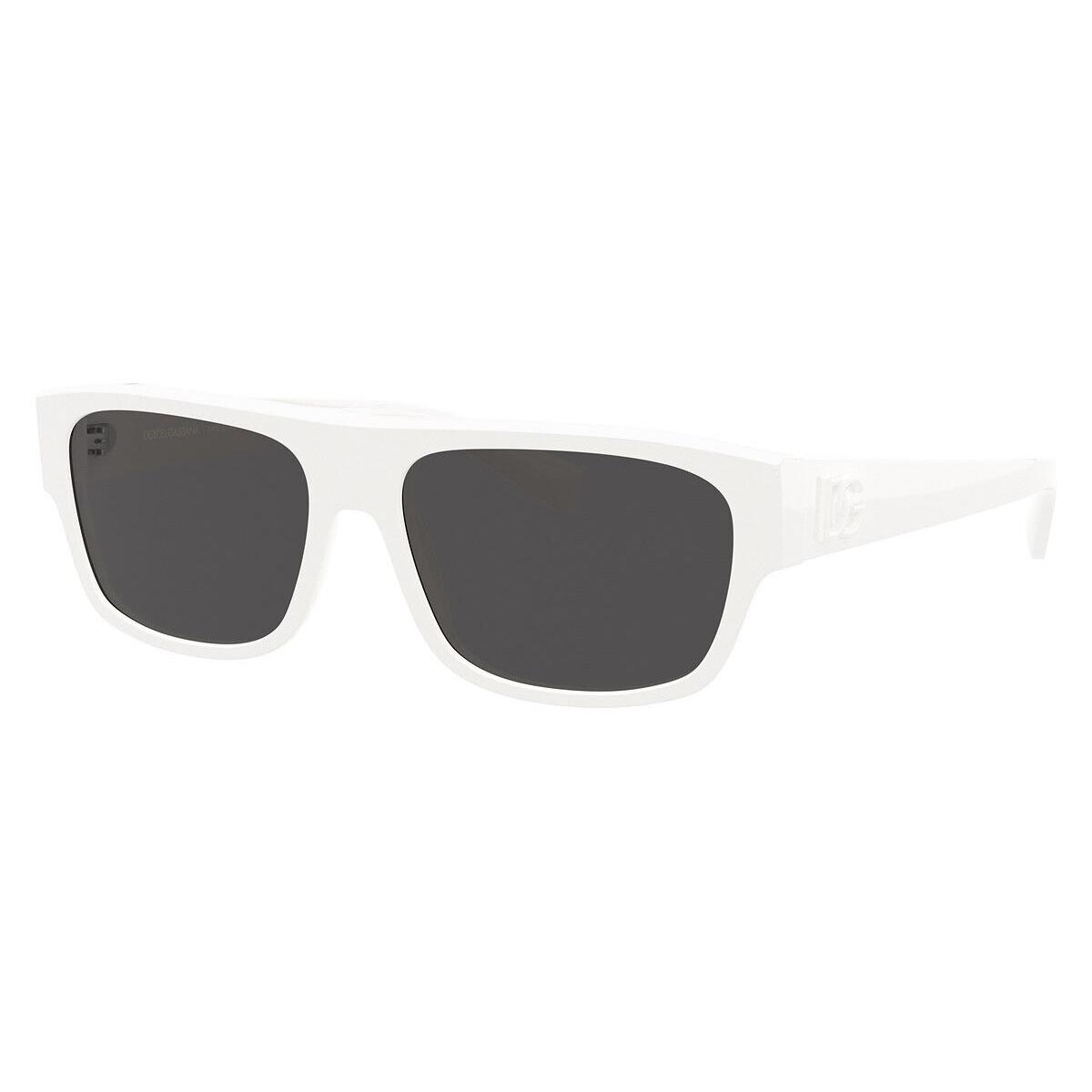 Dolce Gabbana Men`s 57mm White Sunglasses DG4455-331287-57