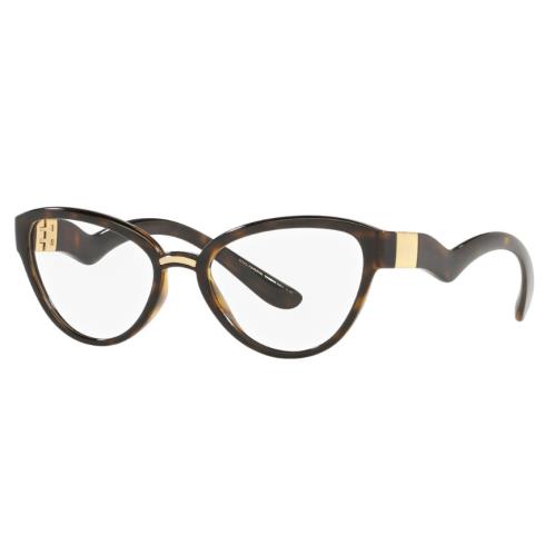 Dolce Gabbana DG5079-502-53 Havana Eyeglasses Optical Frame