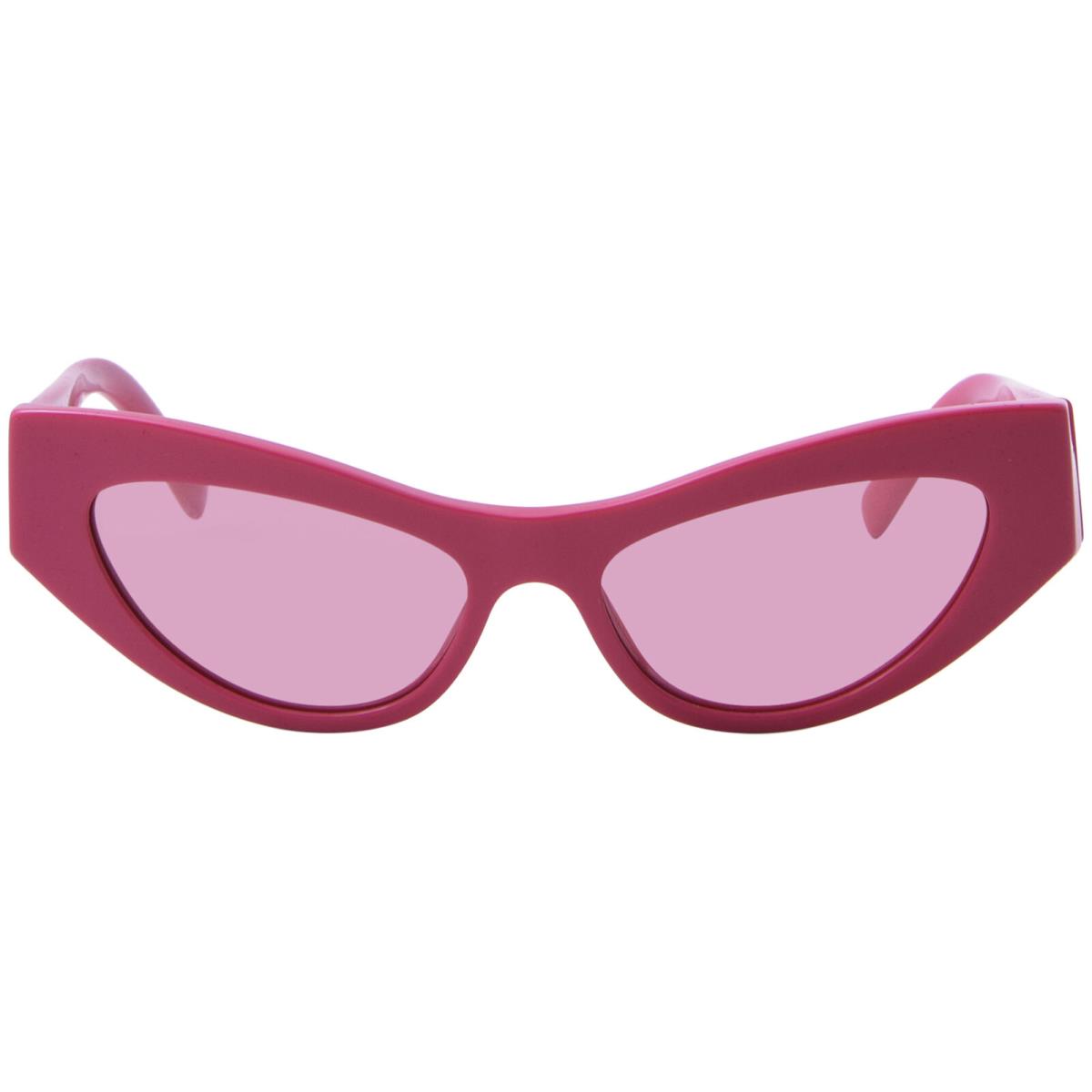 Dolce Gabbana DG4450 326230 Sunglasses Women`s Fuchsia/pink Mirror/silver 52mm