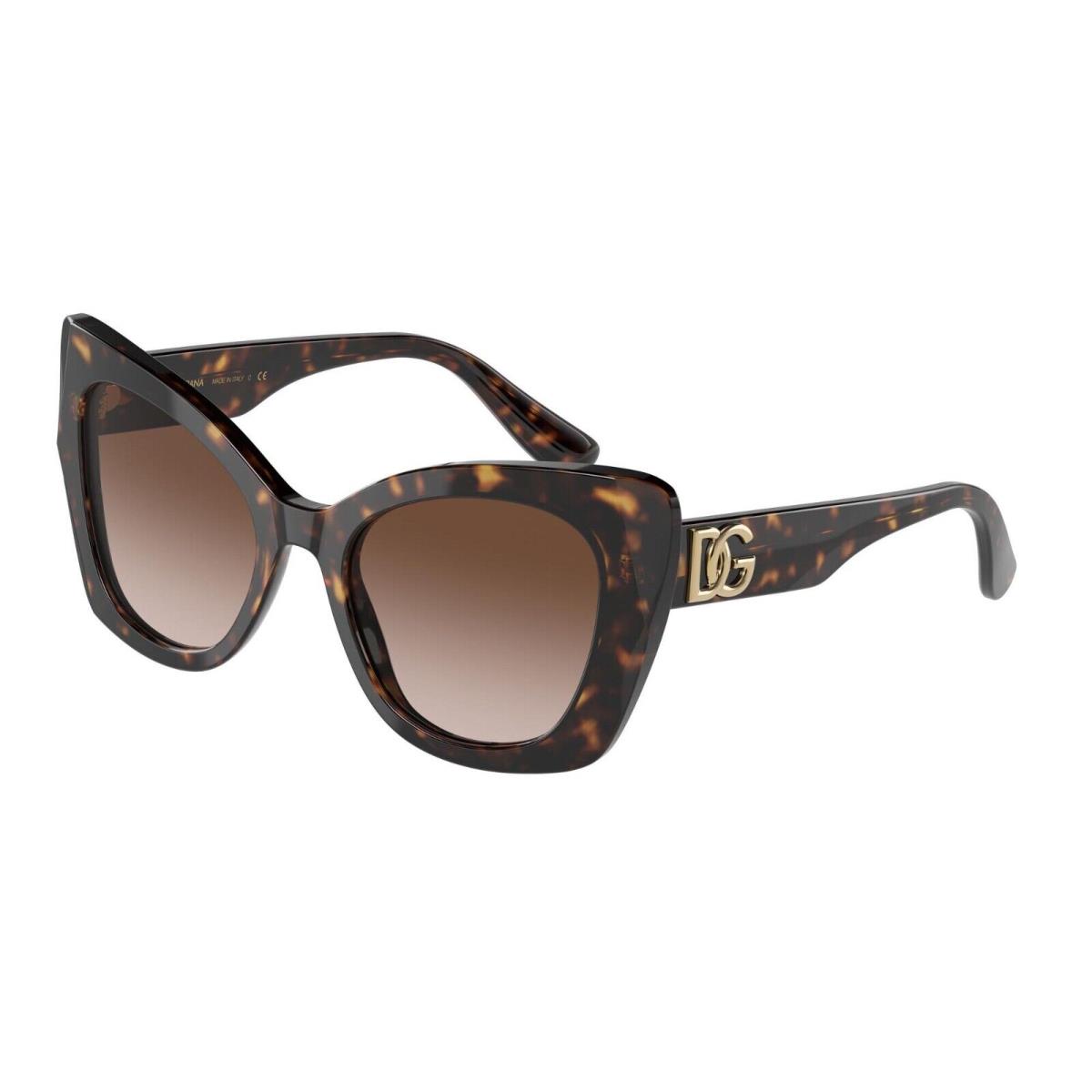 Dolce Gabbana DG 4405 Havana/brown Shaded 502/13 Sunglasses