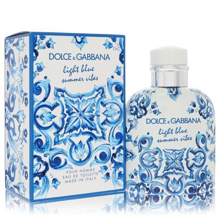 Light Blue Summer Vibes by Dolce Amp Gabbana Eau De Toilette Spray 4.2oz/125ml