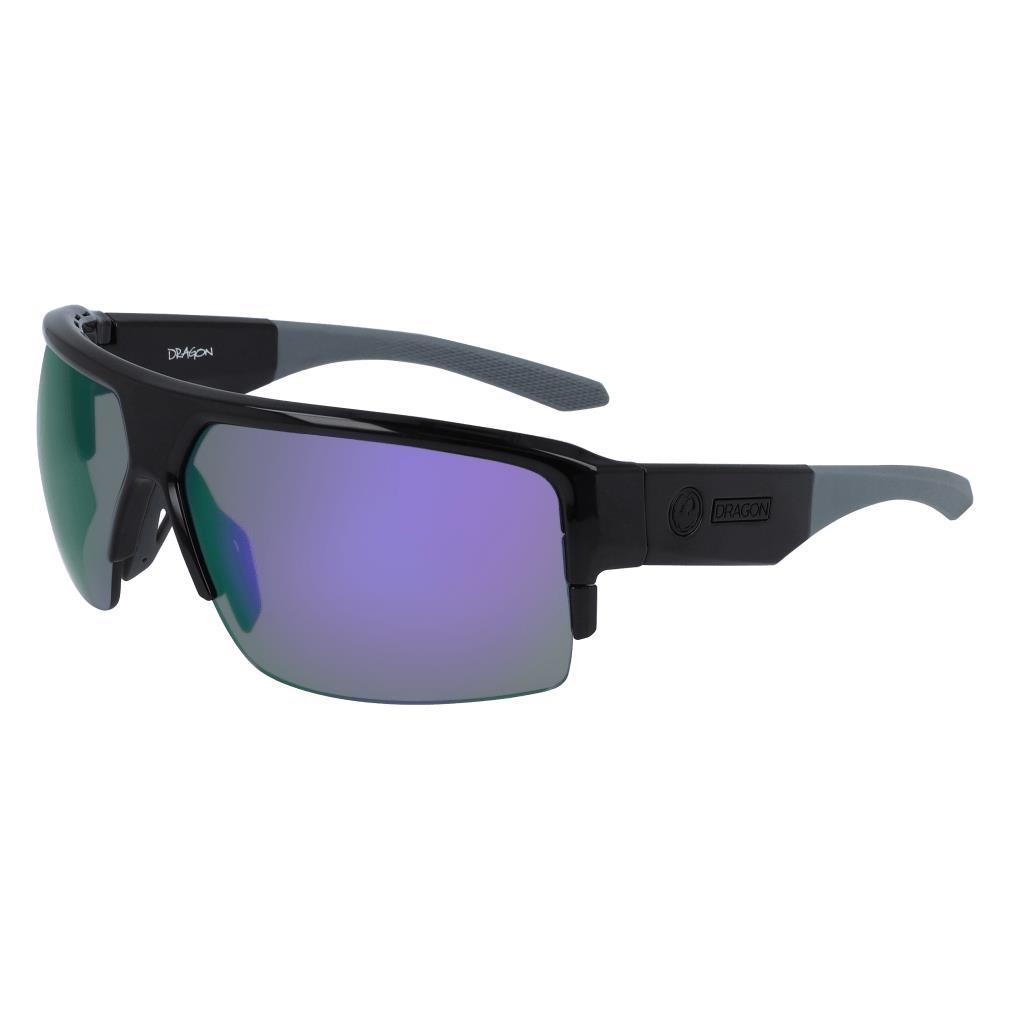 Dragon Alliance Ridge X Ll Sunglasses BLACK / LL VIOLET ION + LL BROWN + CLEAR