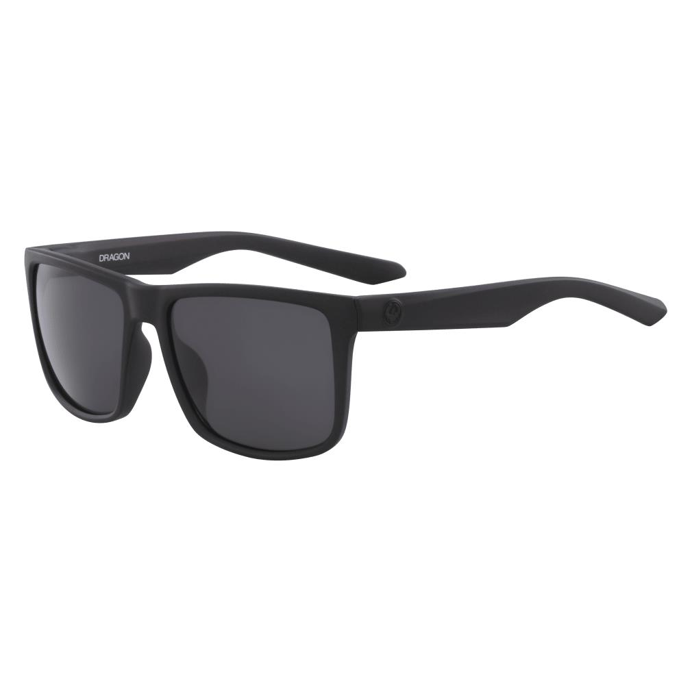 Dragon Alliance Mens Meridien Ll Sunglasses - MATTE BLACK / LL SMOKE, Frame: As shown