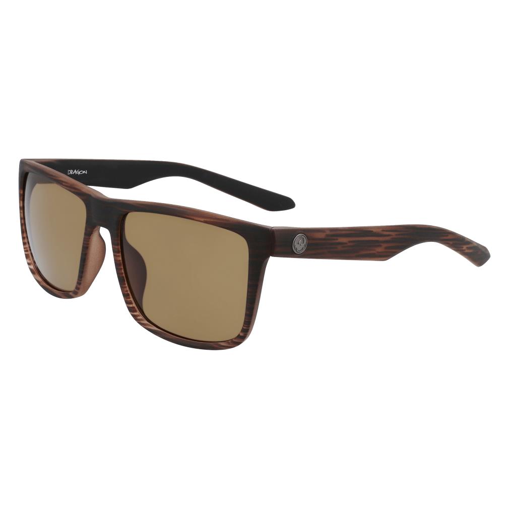 Dragon Alliance Mens Meridien Ll Sunglasses TEAKWOOD / LL BROWN