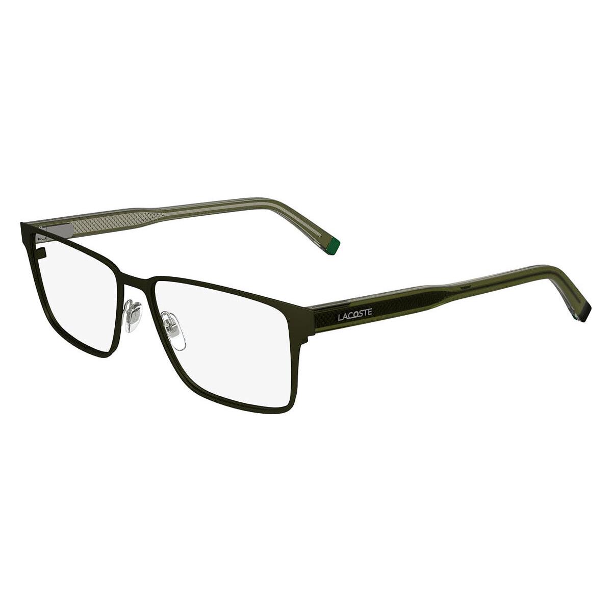 Lacoste L2297 Eyeglasses Men Khaki 54mm