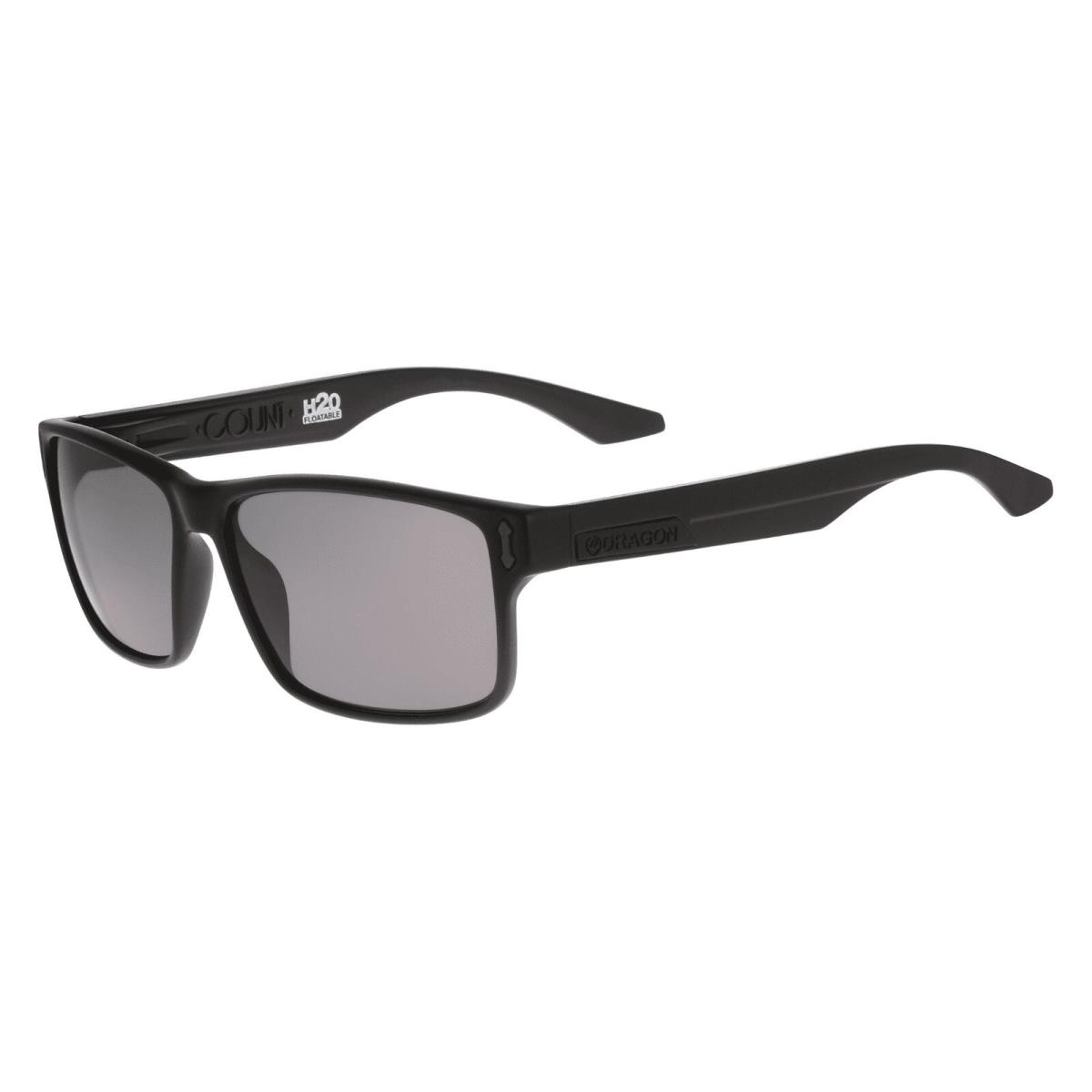 Dragon Count H20 Sunglasses Matte Black Grey Onesize