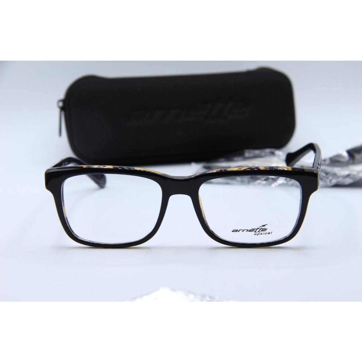 Arnette Optical Output 7101 1182 Black Frames Eyeglasses 51-17