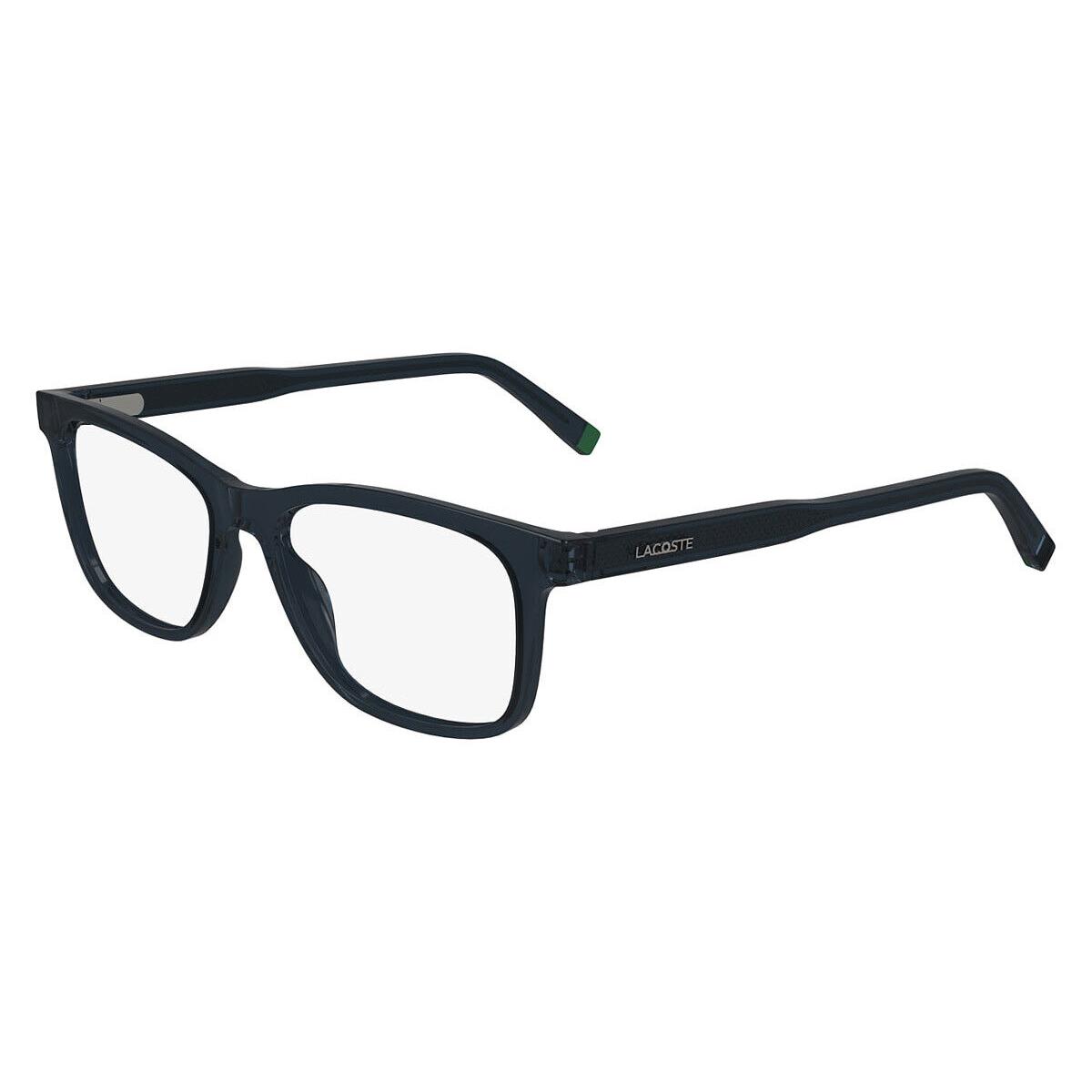 Lacoste L2945 Eyeglasses Men Transparent Blue 53mm