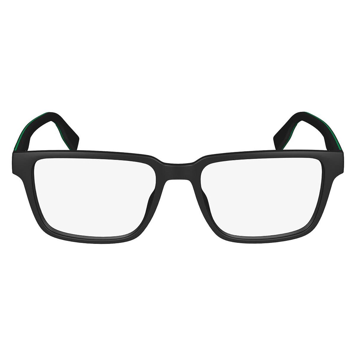 Lacoste Lac Eyeglasses Men Matte Black 002 54mm