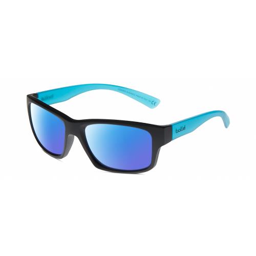 Bolle Holman Unisex Polarized Sunglasses Black Sapphire Blue Crystal 58mm 4 Opt