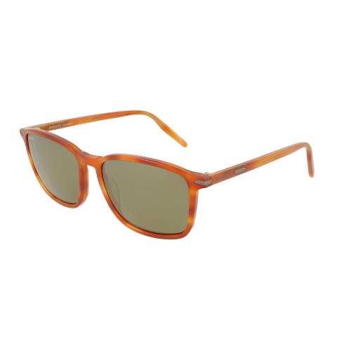 Bolle Serengeti Lenwood Sunglasses in Brown Crystal/polarized Green Photochromic 57 mm