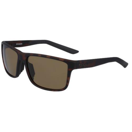 Columbia C543S Flatlander Matte Dark Tortoise Brown 246 Sunglasses