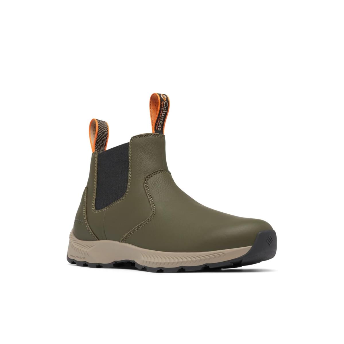 Man`s Boots Columbia Landroamer Scout Peatmoss/Bright Orange