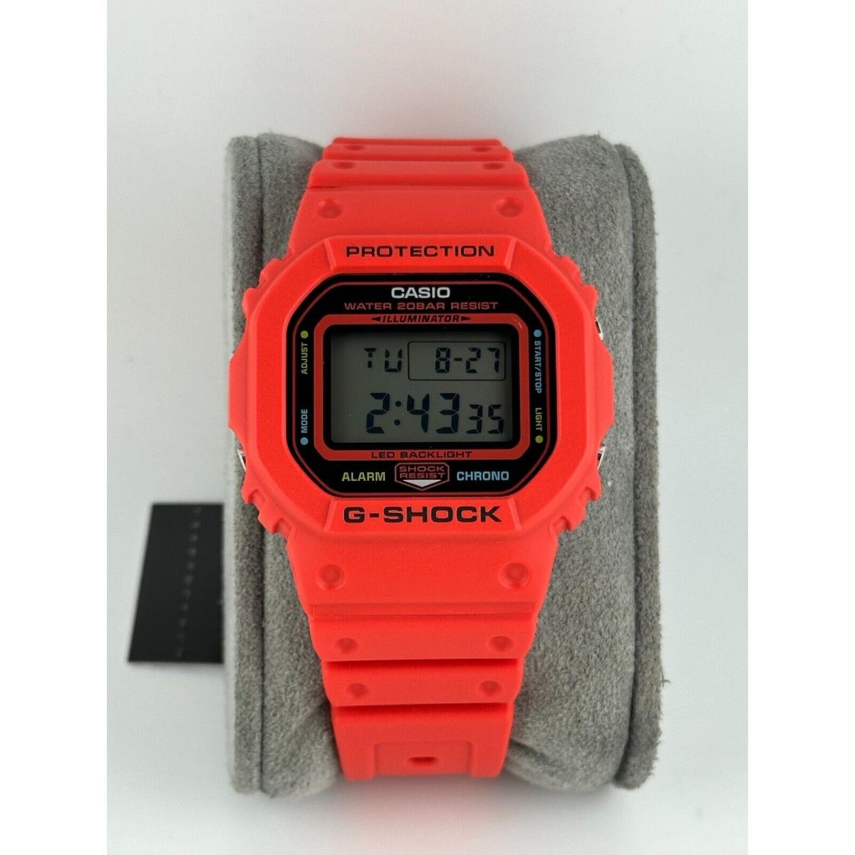 Casio G Shock DW-5600EP-4JF Red Energy Pack Digital Quartz