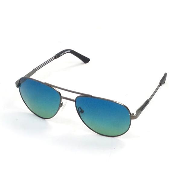 Breed Men`s Polarized Aviator Gradient Sunglasses Leo Gunmetal/black