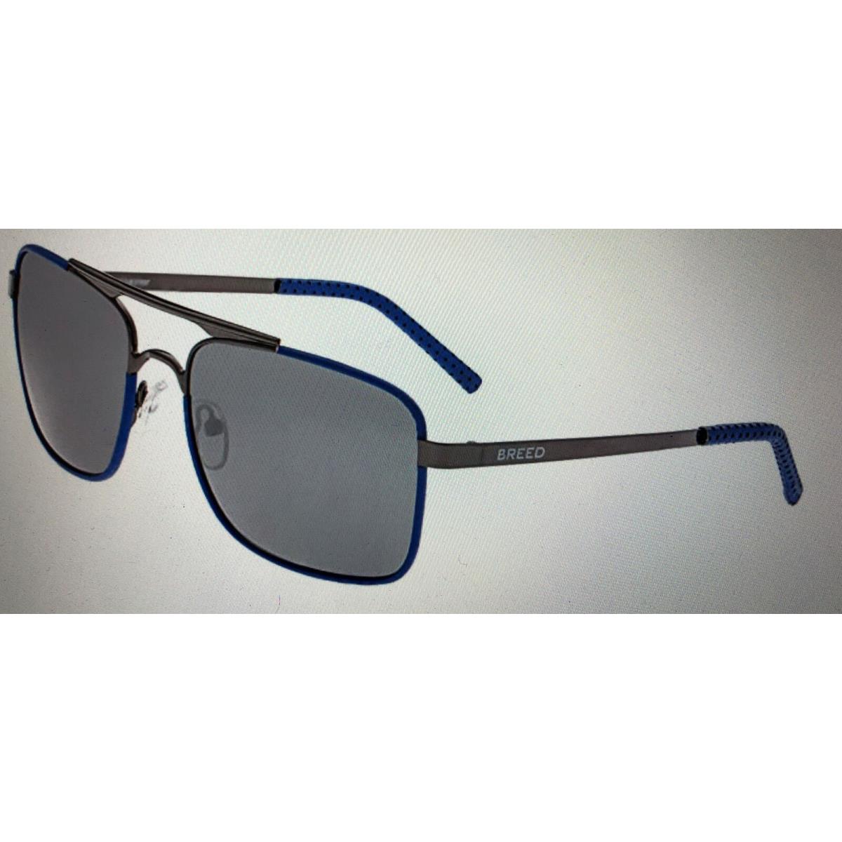 Breed Draco Men`s Polarized Blue/ Gold Sunglasses 047GD