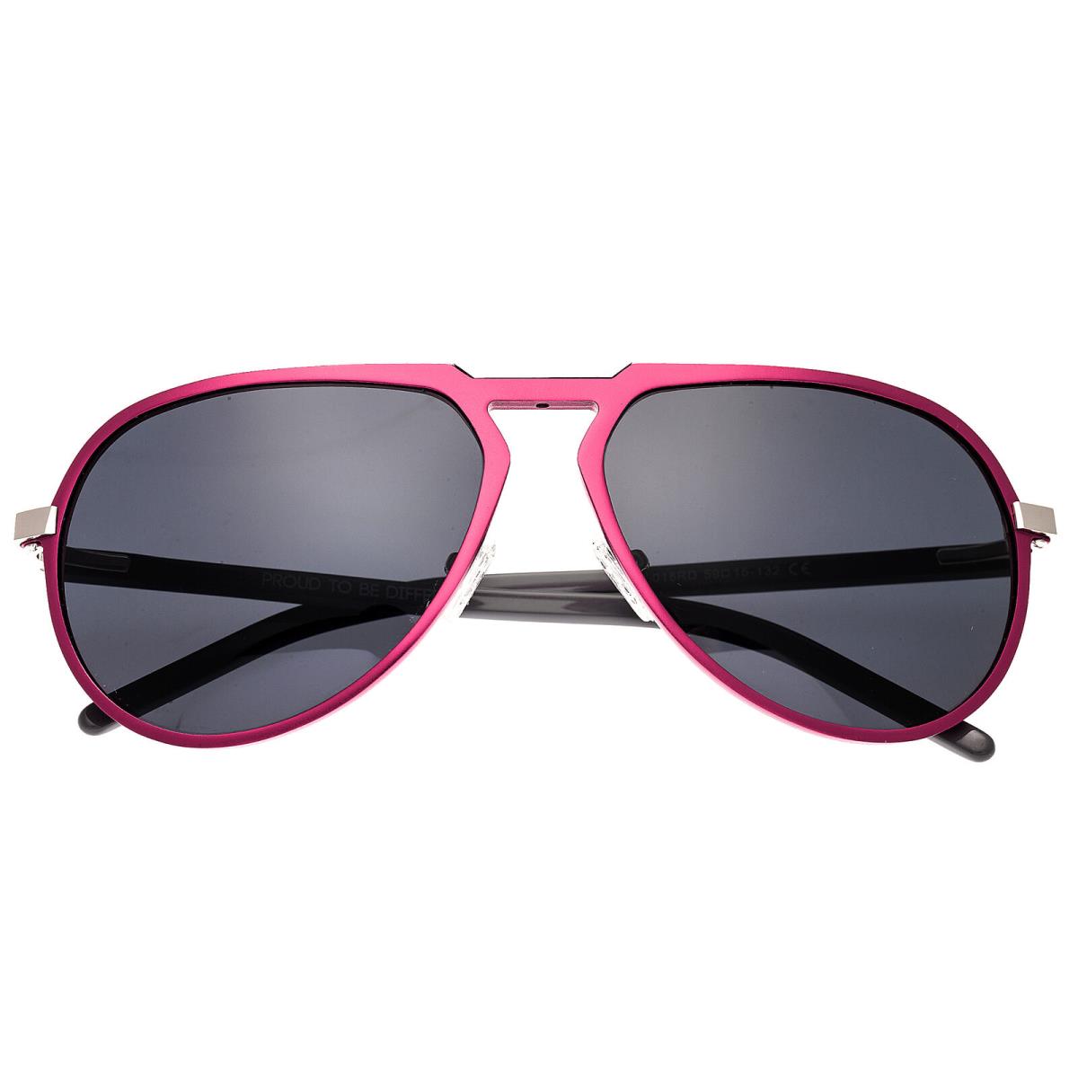 Breed Nova Aluminium Polarized Sunglasses - Pink/black