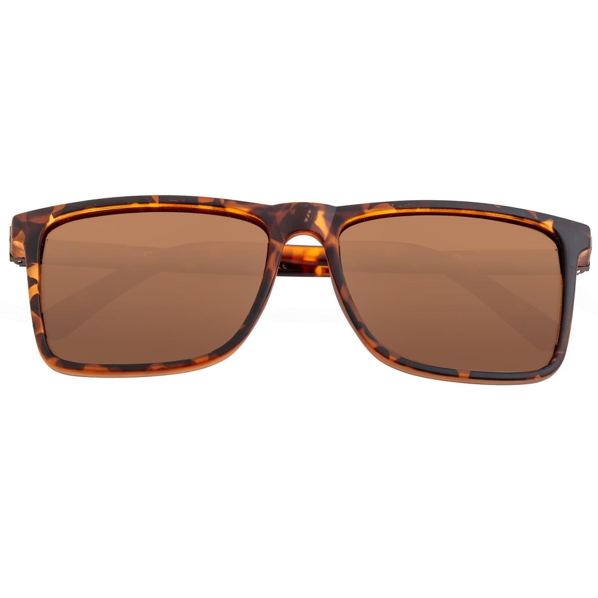 Breed Caelum Polarized Sunglasses - Tortoise/brown