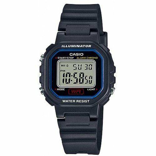 Casio Led Light 1/100-second Stopwatch Digital Kid`s Watch LA-20WH-1C