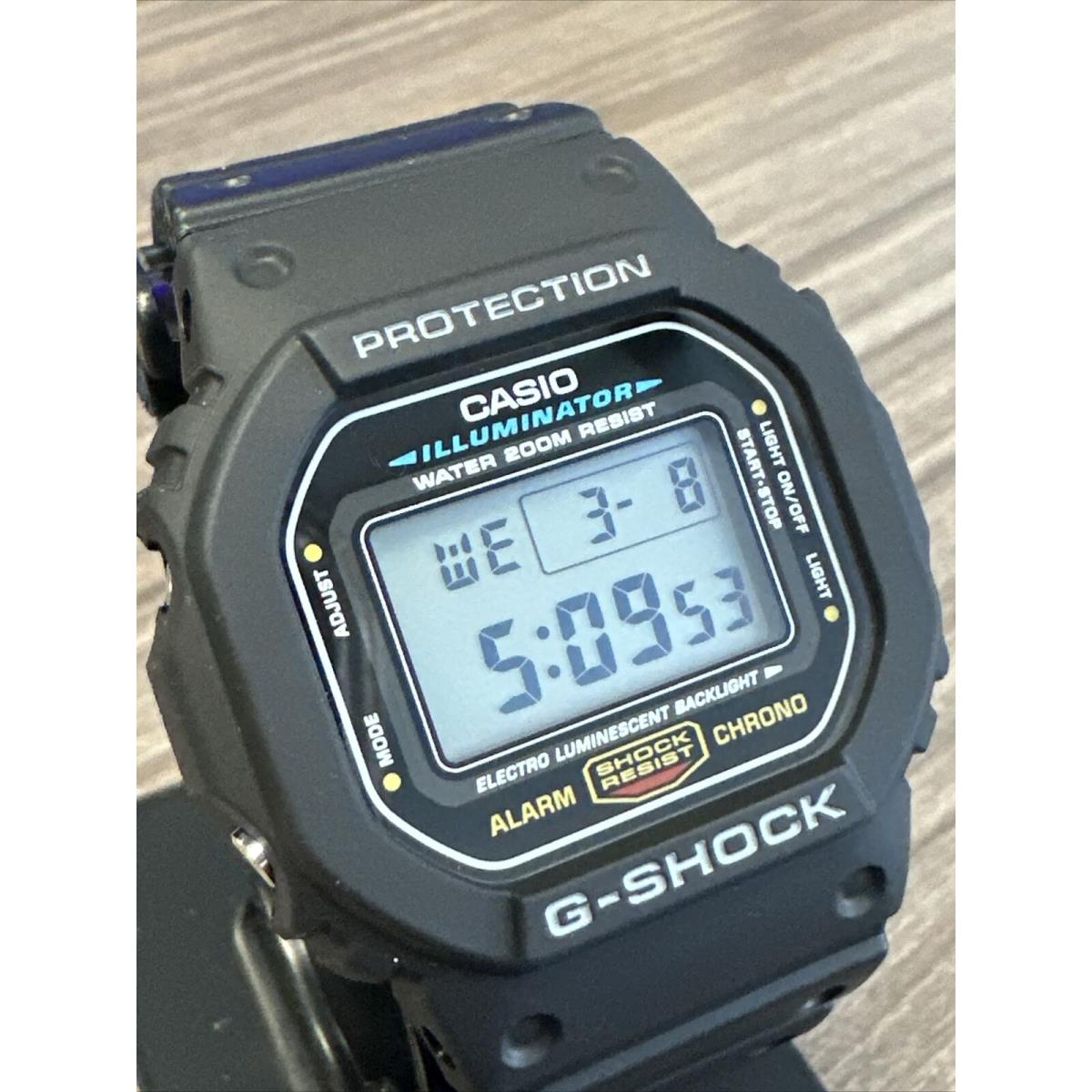Casio G-shock DW-5600E-1V Digital Mens Watch 200M WR DW-5600E